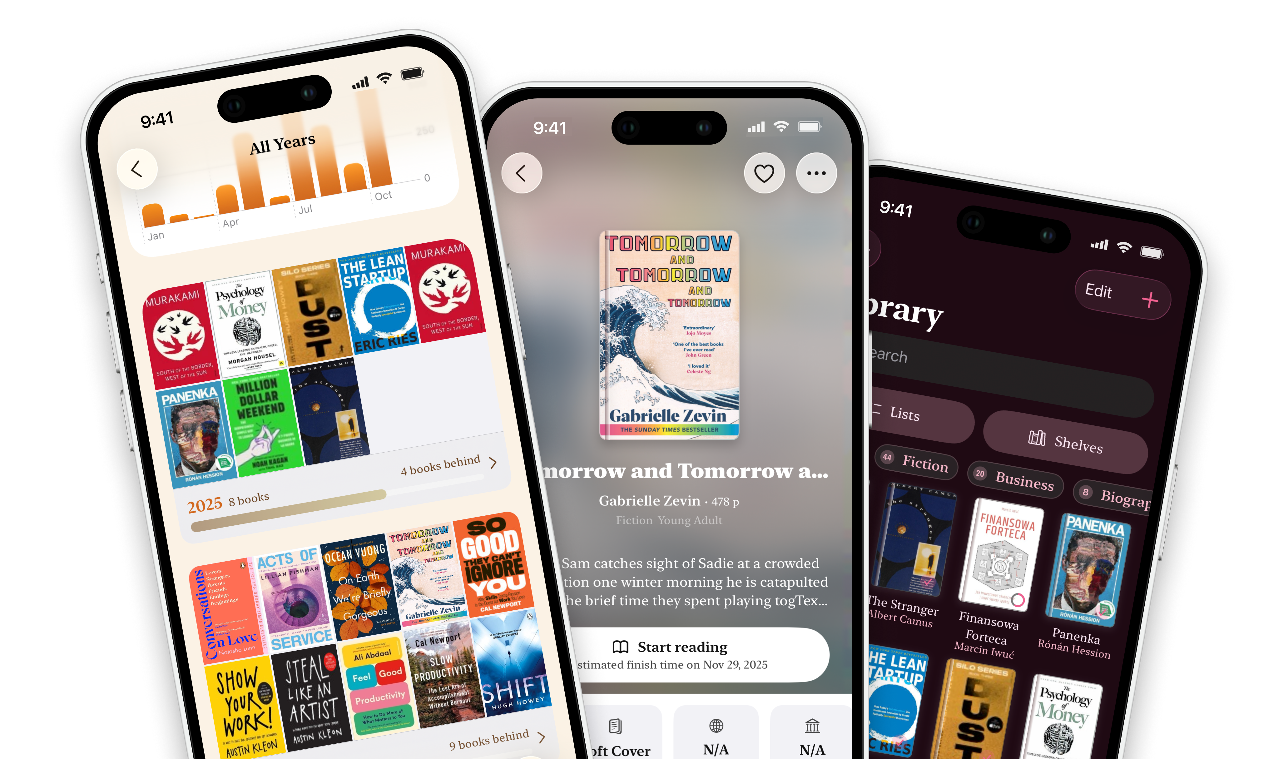 Bookie app showcase